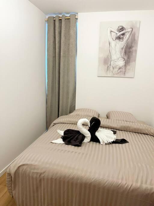 Rm-0 - Appartement F2 Au Rdc A Mulhouse Pour 1-2 Pers Exteriör bild